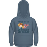 Kinder Hoodie Einschulung Meerjungfrau – Tschüss Kita-Kids