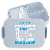 Brotdose Einschulung Fußball – Bye Bye Kindergarten Lunchbox