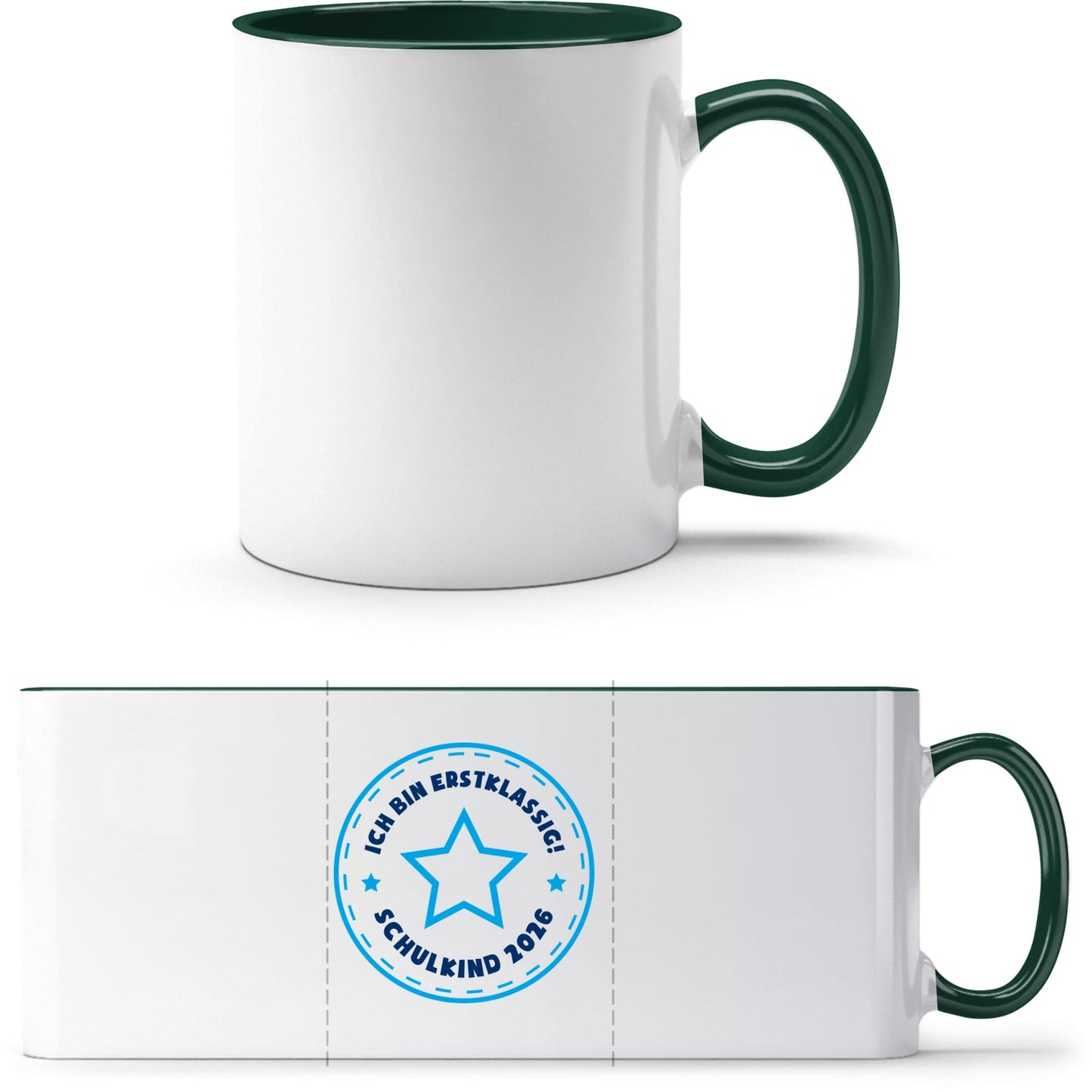 Tasse Einschulung Schulkind 2026 – Ich bin Erstklassig!