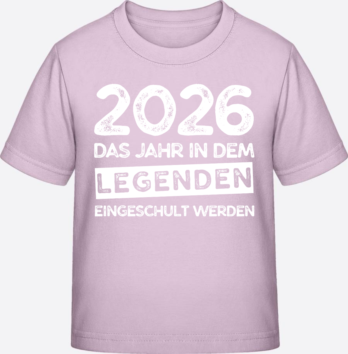 T-Shirt Einschulung 2026 – Wo Legenden eingeschult werden - Pink Sixties