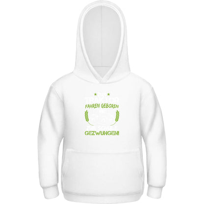 Kinder Hoodie Einschulung Traktor – Zum Traktor fahren geboren