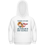 Kinder Hoodie Einschulung Meerjungfrau – Tschüss Kita-Kids