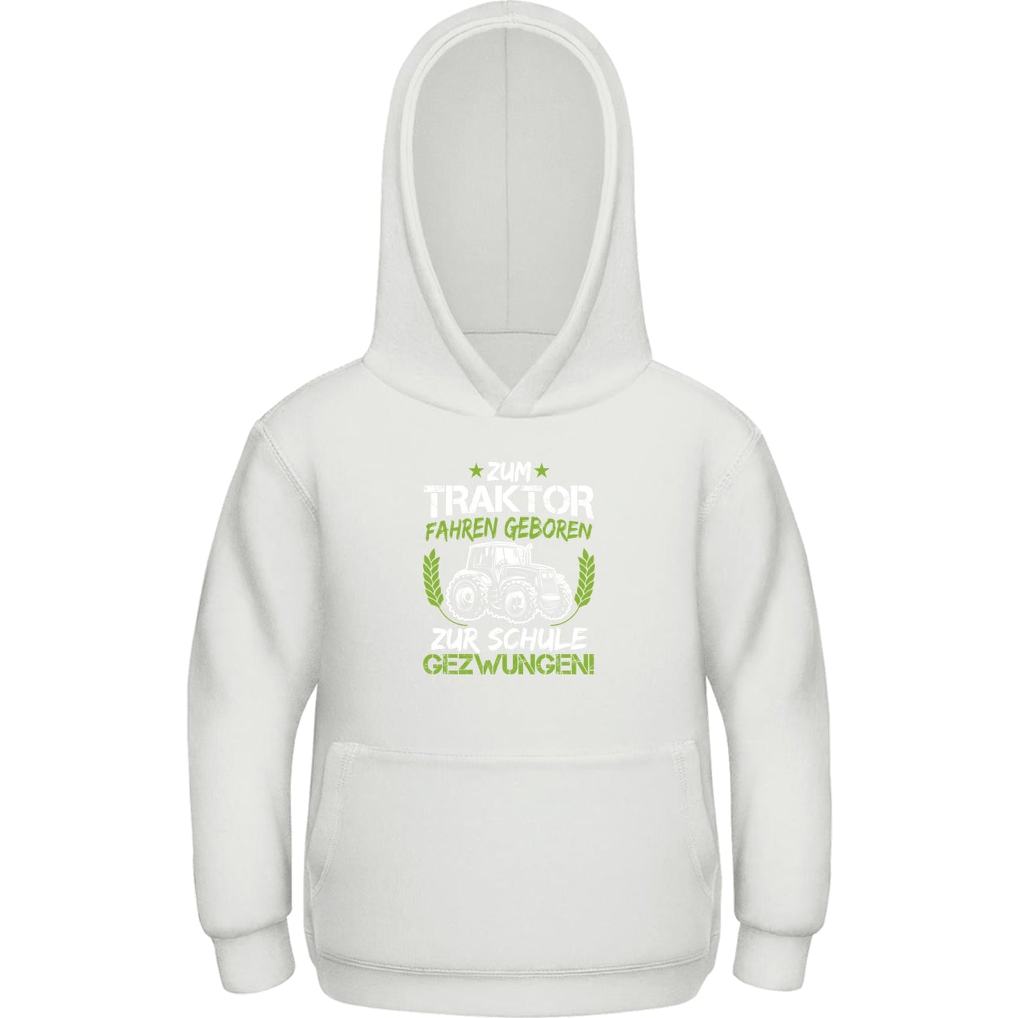 Kinder Hoodie Einschulung Traktor – Zum Traktor fahren geboren