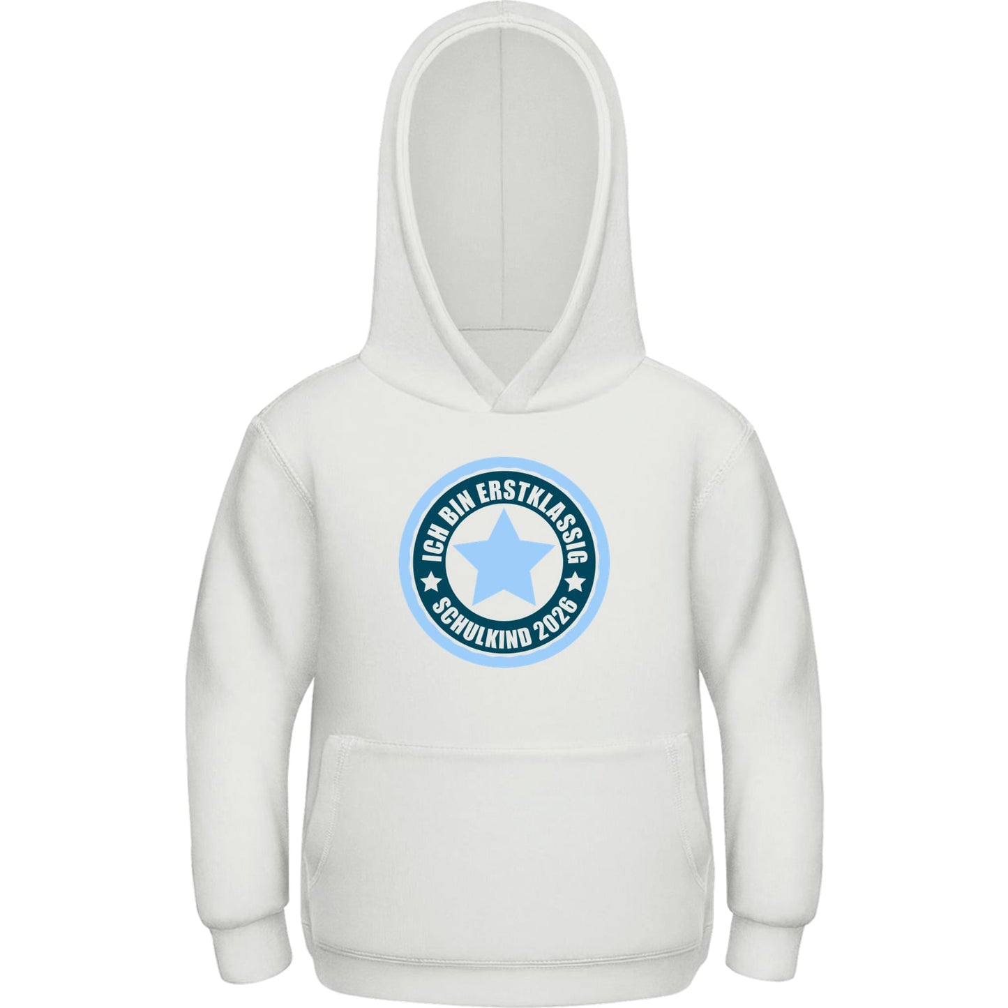 Kinder Hoodie Einschulung – Ich bin erstklassig, Schulkind 2026