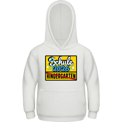 Kinder Hoodie Einschulung 2026 – Tschüss Kindergarten Motiv