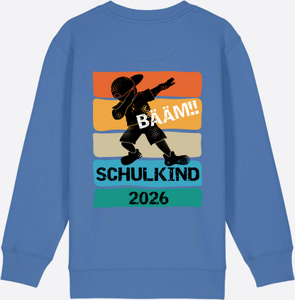 Bääm! Schulkind 2026 Sweatshirt zur Einschulung - Bright Blue