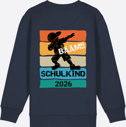 Bääm! Schulkind 2026 Sweatshirt zur Einschulung - French Navy