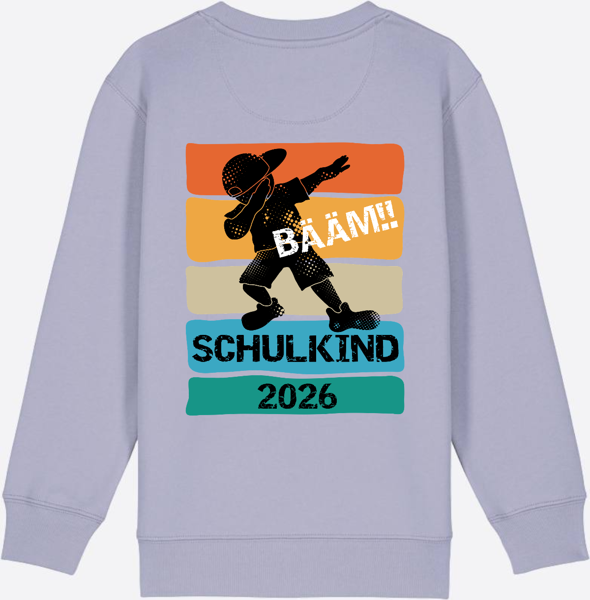 Bääm! Schulkind 2026 Sweatshirt zur Einschulung - Lavender