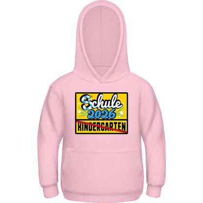 Kinder Hoodie Einschulung 2026 – Tschüss Kindergarten Motiv