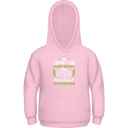 Kinder Hoodie Einschulung Traktor – Zum Traktor fahren geboren
