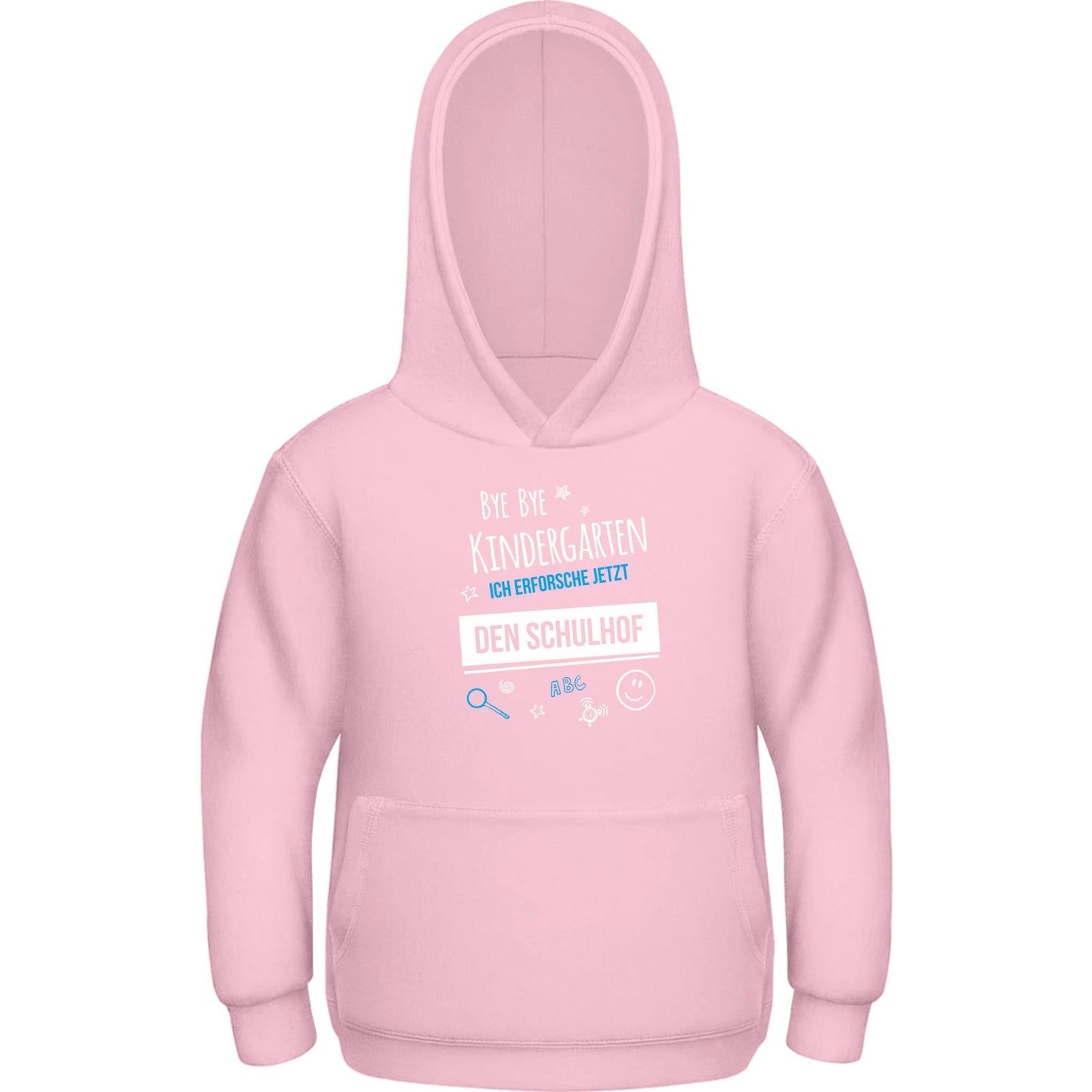Kinder Hoodie Einschulung Mädchen – Bye Bye Kindergarten Schulhof