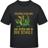 Kinder T-Shirt Einschulung Drache – Tschüss Kita-Kids