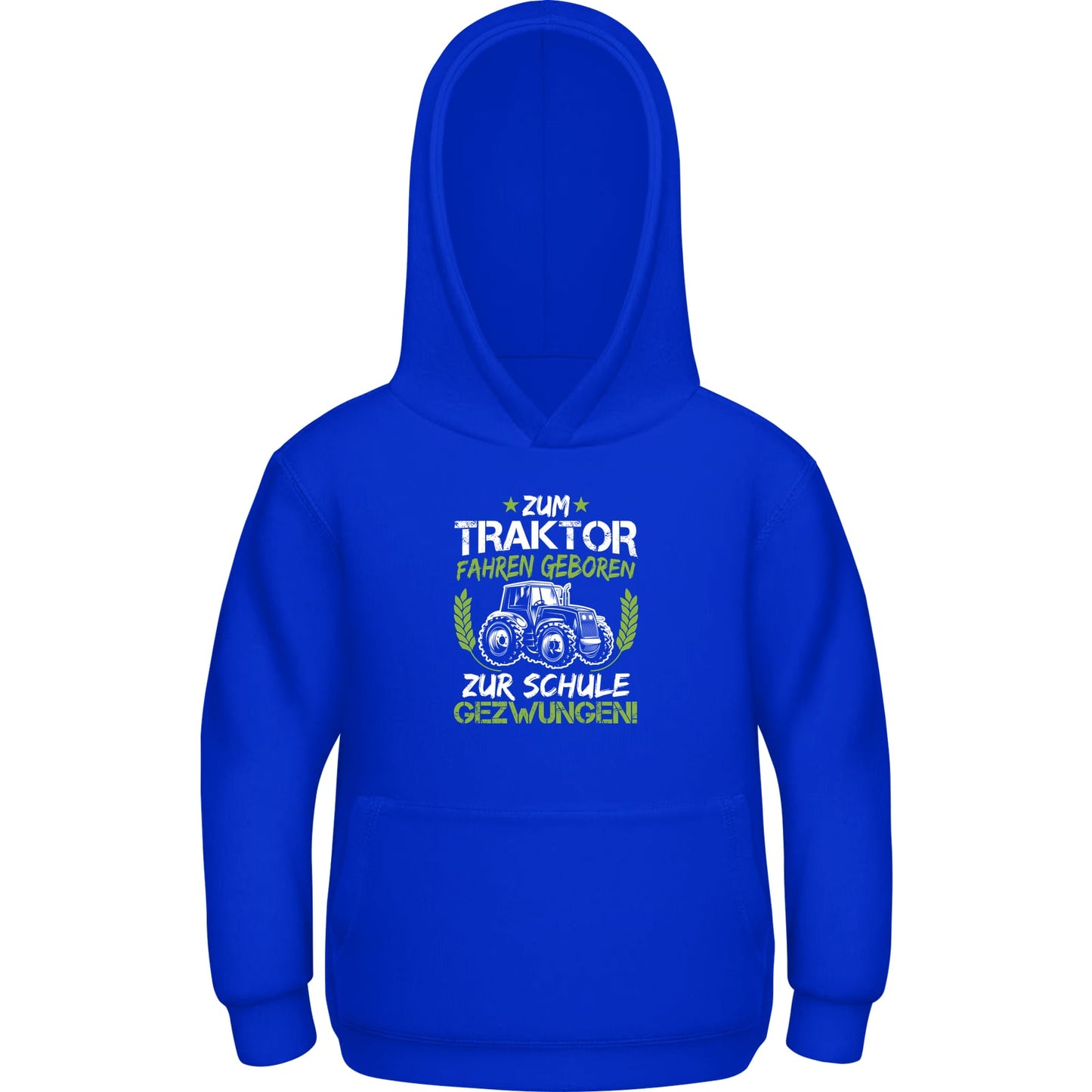 Kinder Hoodie Einschulung Traktor – Zum Traktor fahren geboren