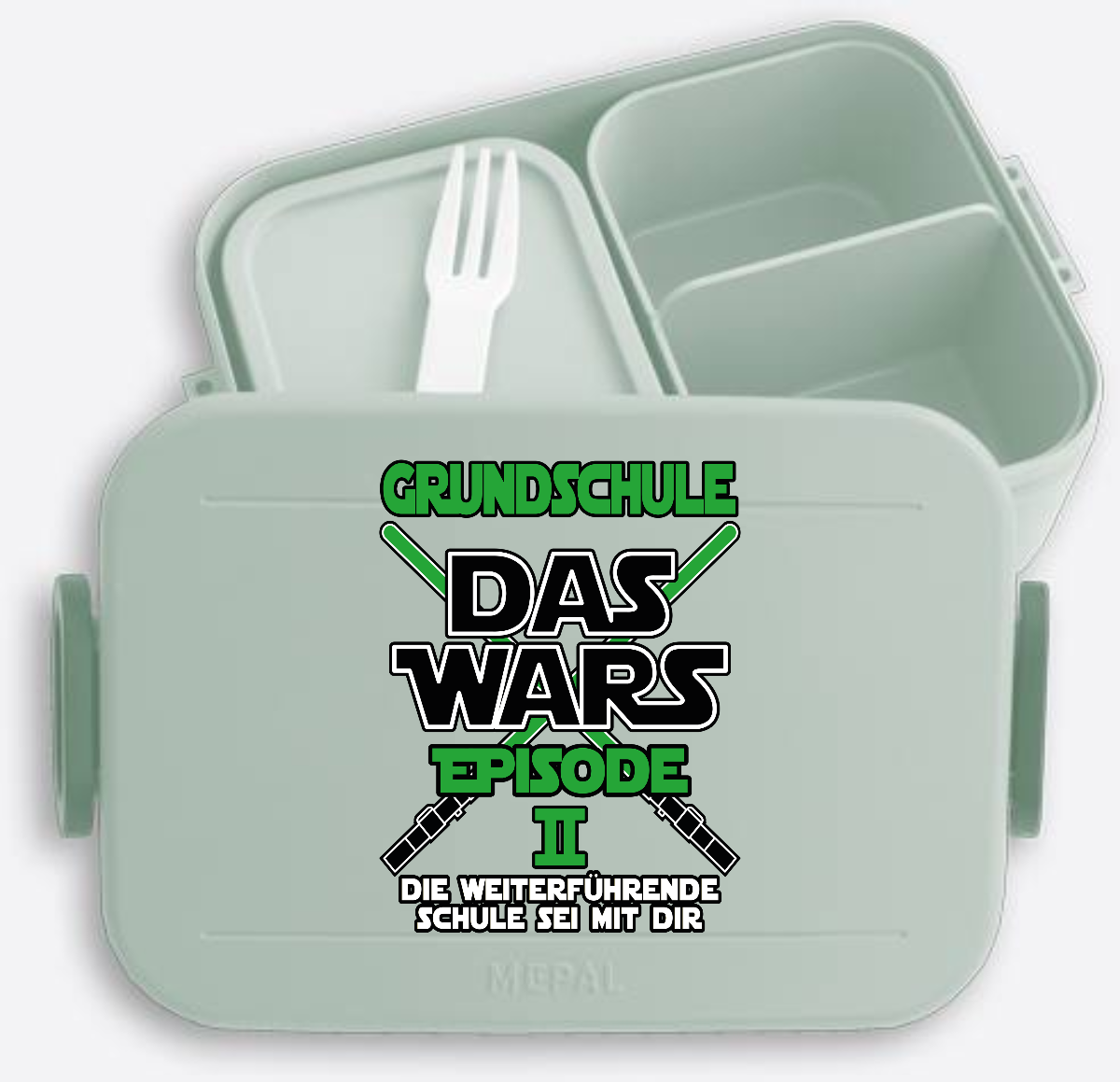 Brotdose Das Wars Episode 2: Weiterführende Schule mit Name - Nordic Sage