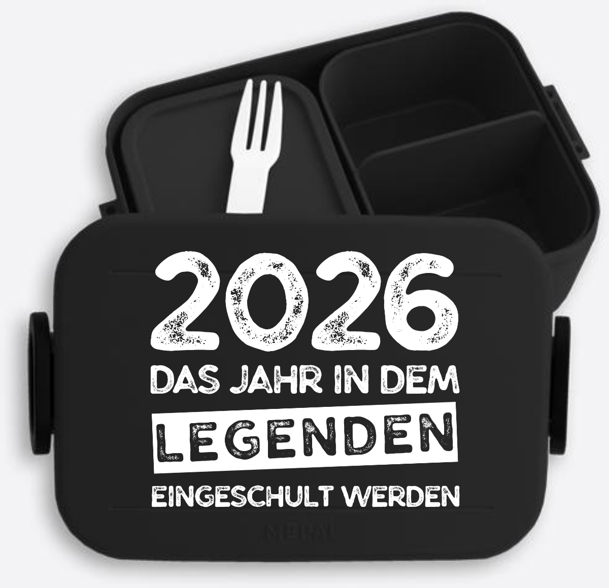Brotdose Einschulung 2026: Legenden werden eingeschult - Nordic Black