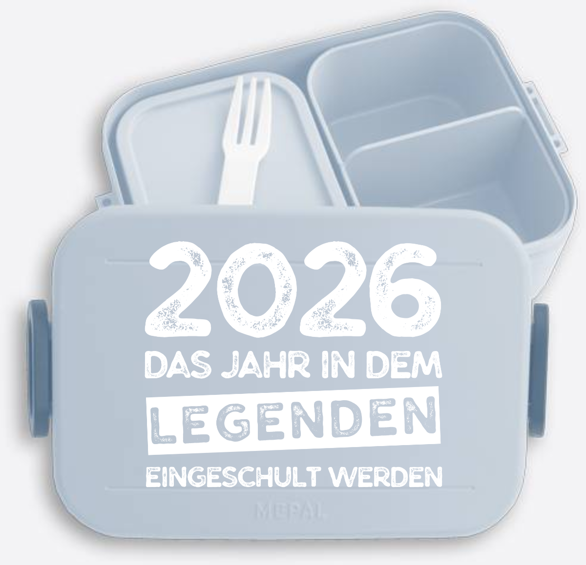 Brotdose Einschulung 2026: Legenden werden eingeschult - Nordic Blue
