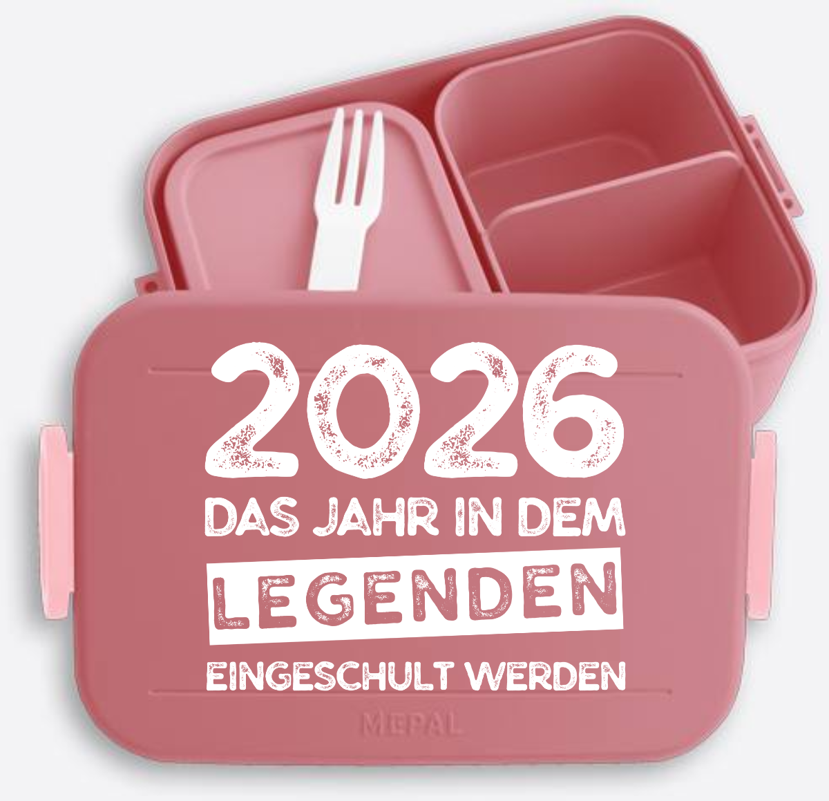 Brotdose Einschulung 2026: Legenden werden eingeschult - Vivid Mauve