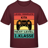 Kinder T-Shirt Einschulung Gamer – Level Complete Kita, Next Level 1. Klasse