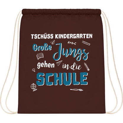 Turnbeutel Einschulung Junge – Tschüss Kindergarten