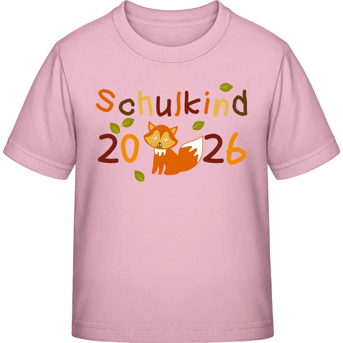 Kinder T-Shirt Einschulung Fuchs – Schulkind 2026