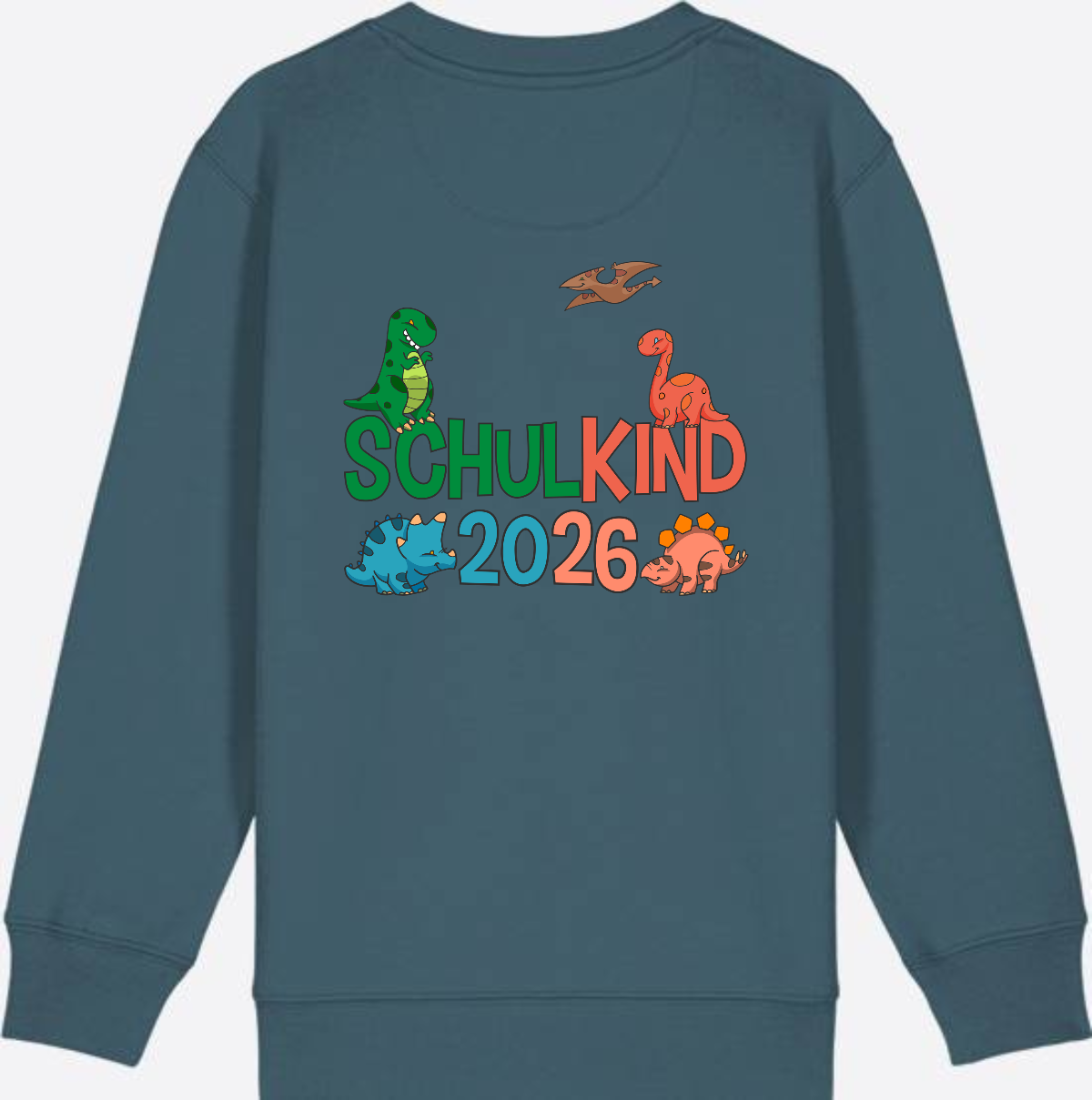 Dino Sweatshirt Schulkind 2026 - Geschenk zur Einschulung - Stargazer
