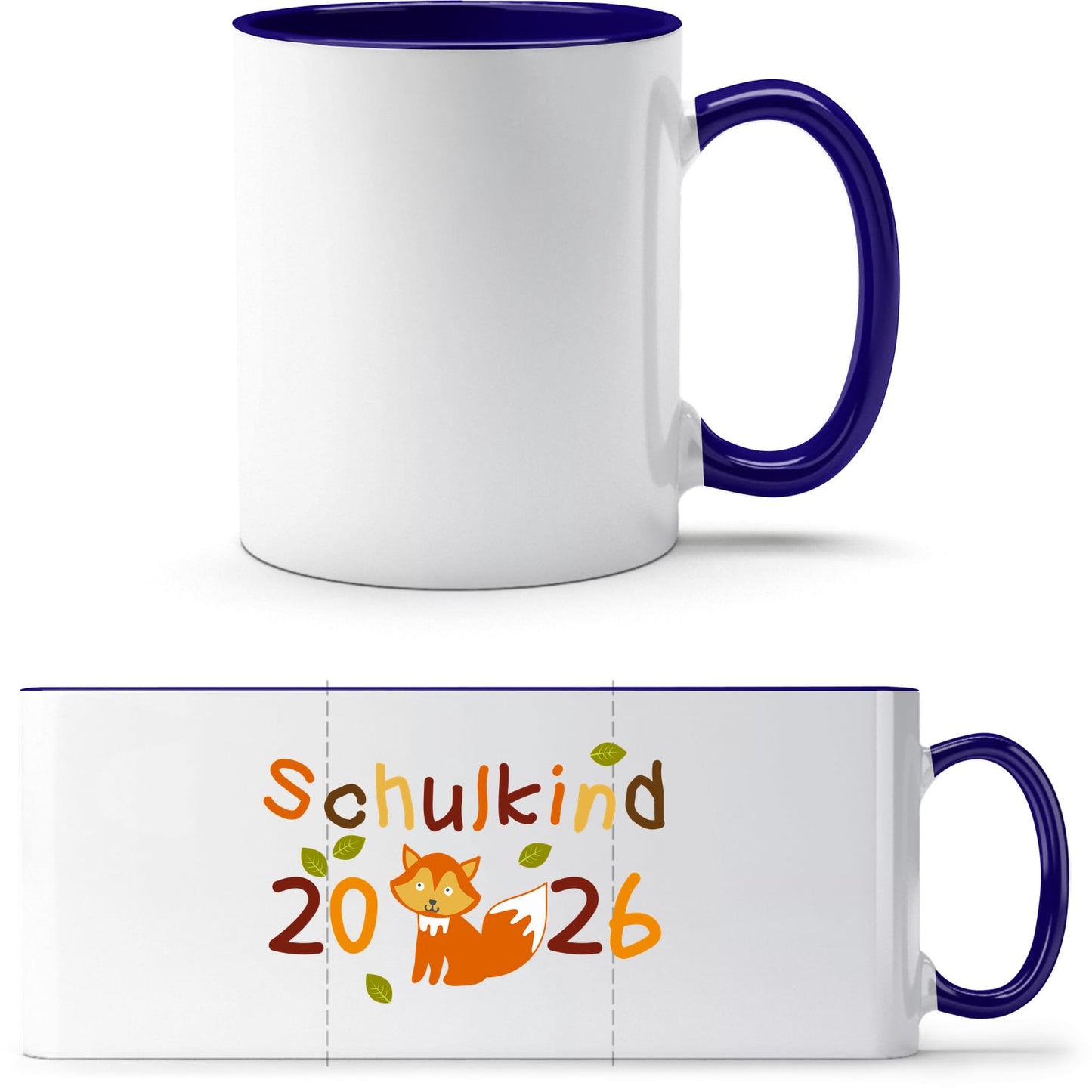 Tasse Einschulung Fuchs – Schulkind 2026 Geschenk
