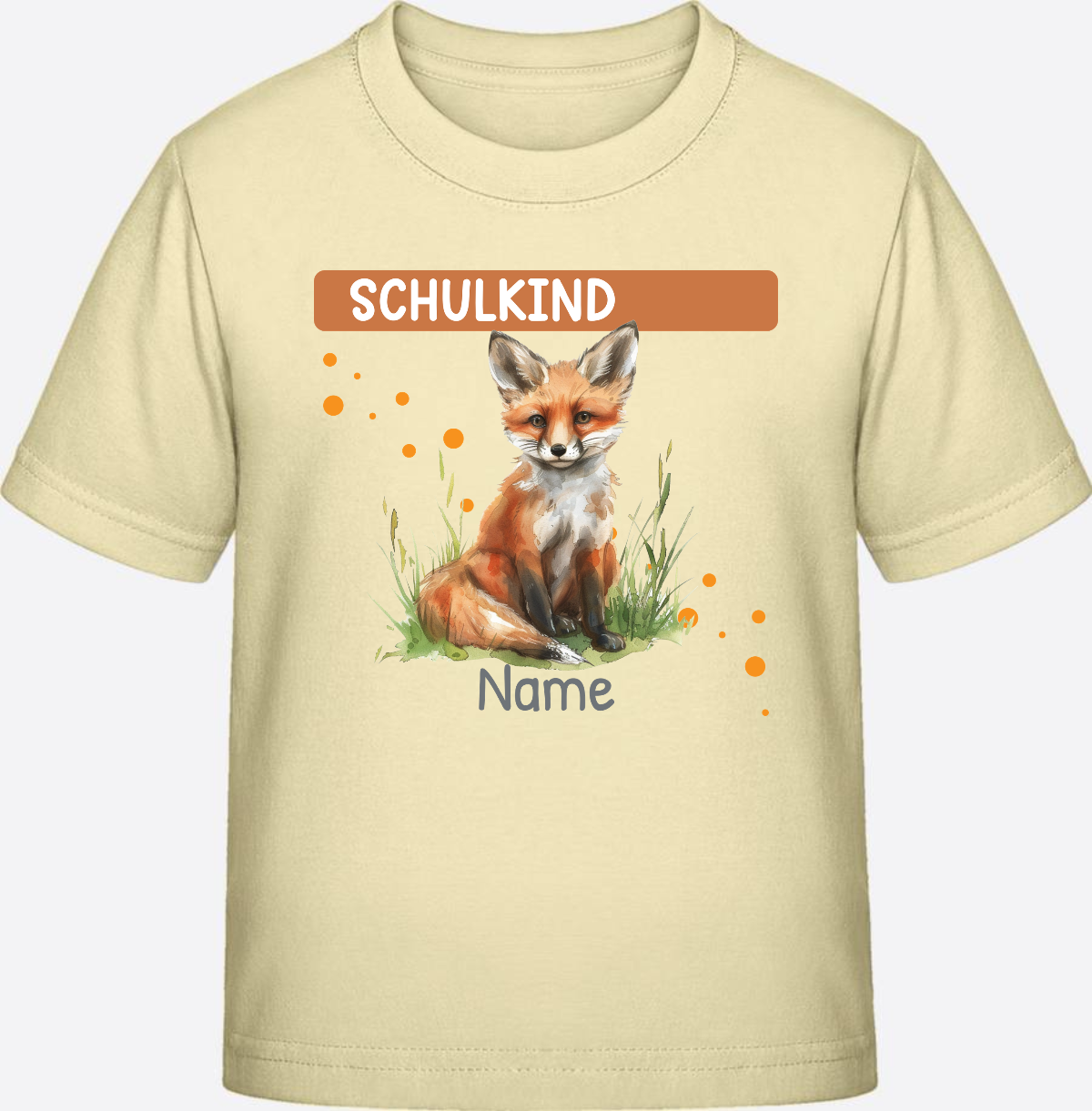 Einschulung T-Shirt mit Wunschnamen – Geschenk zum Schulstart - Butter