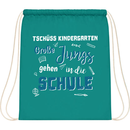 Turnbeutel Einschulung Junge – Tschüss Kindergarten