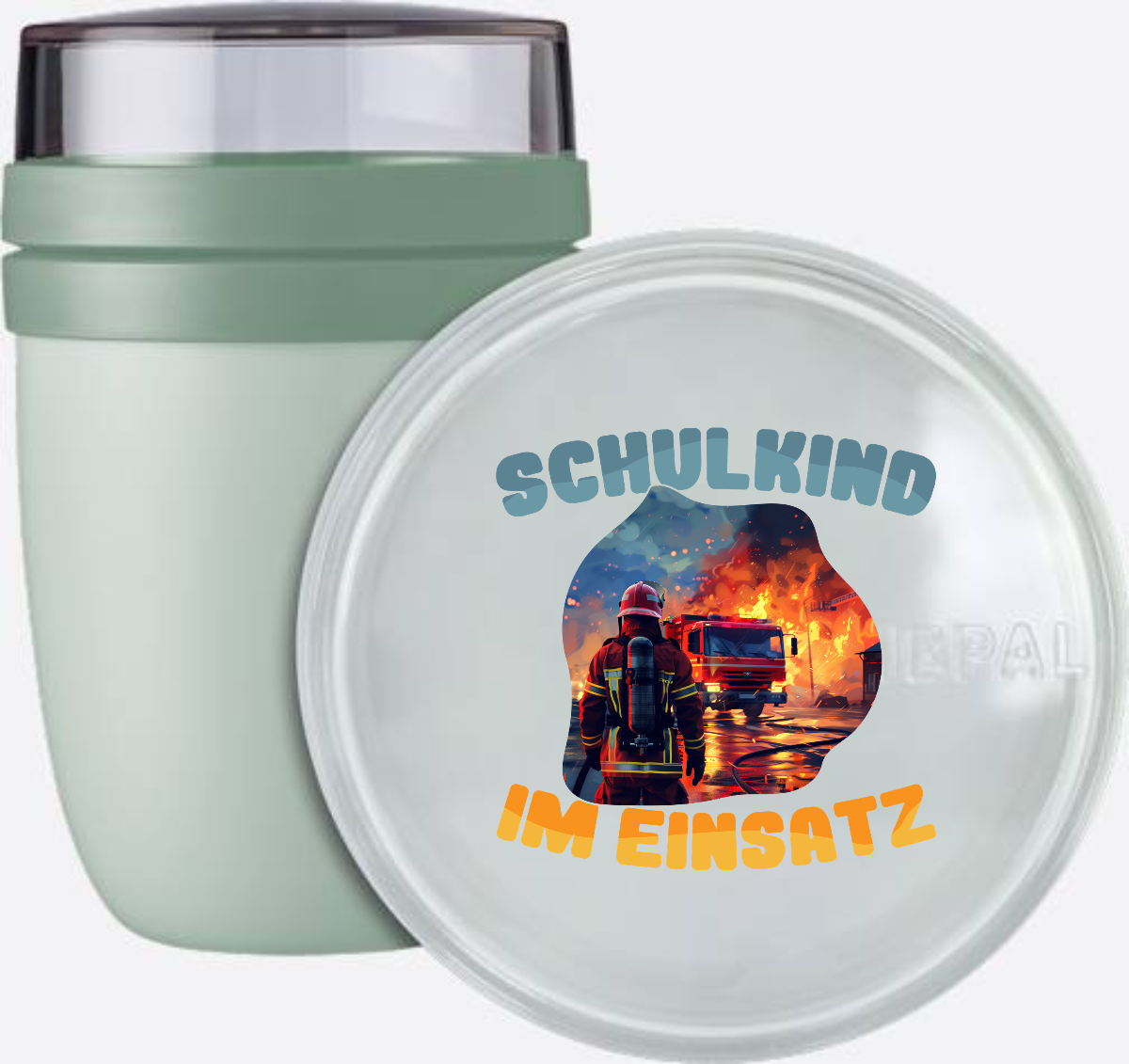 Feuerwehr Tasse zur Einschulung – Schulkind im Einsatz - Nordic Sage