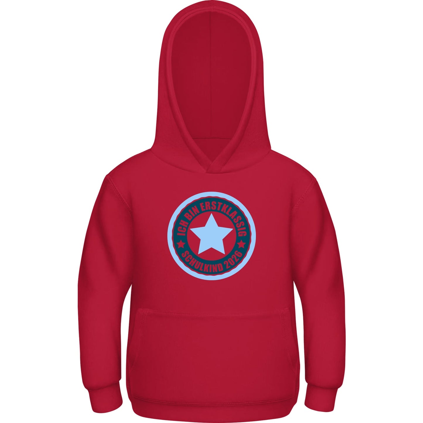 Kinder Hoodie Einschulung – Ich bin erstklassig, Schulkind 2026