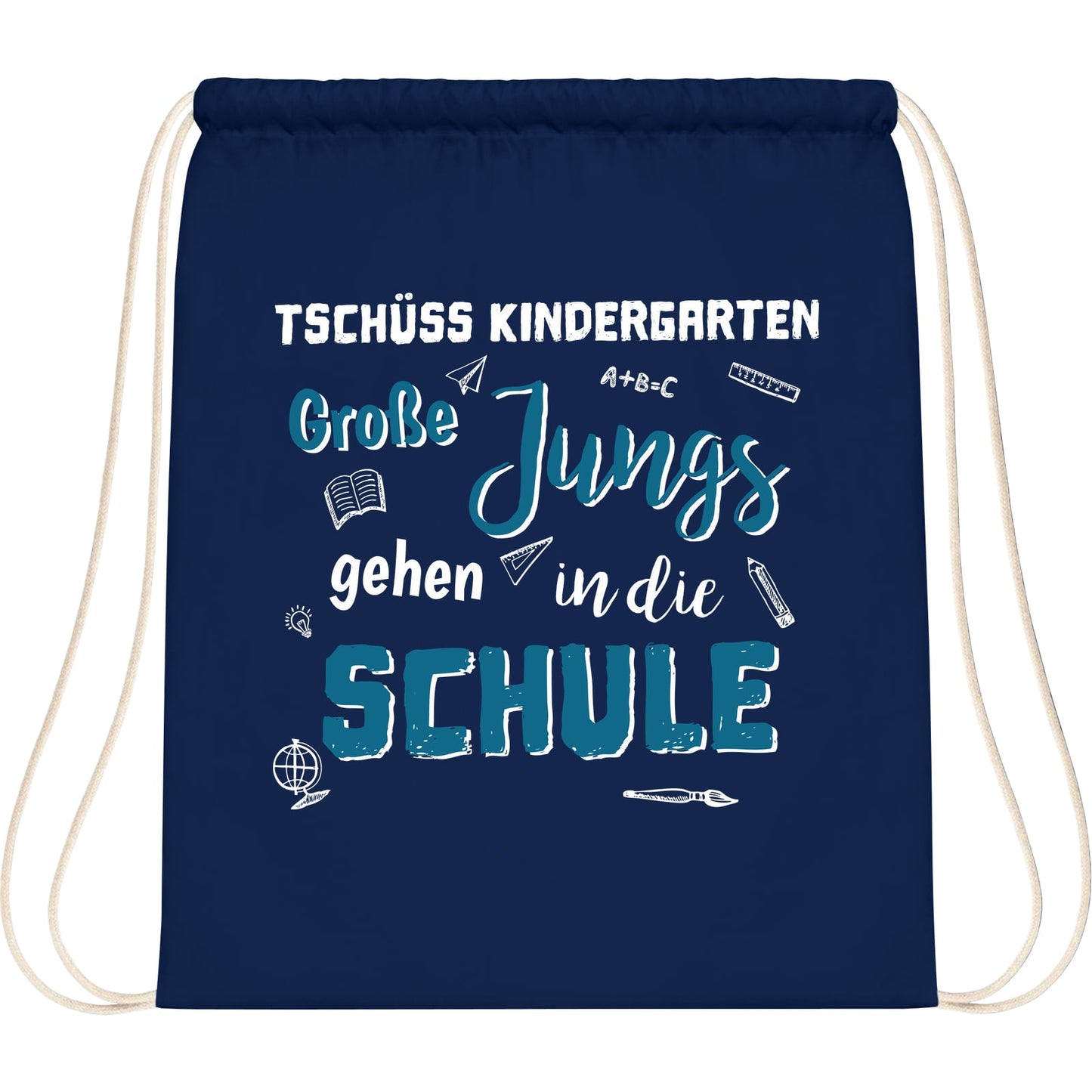 Turnbeutel Einschulung Junge – Tschüss Kindergarten