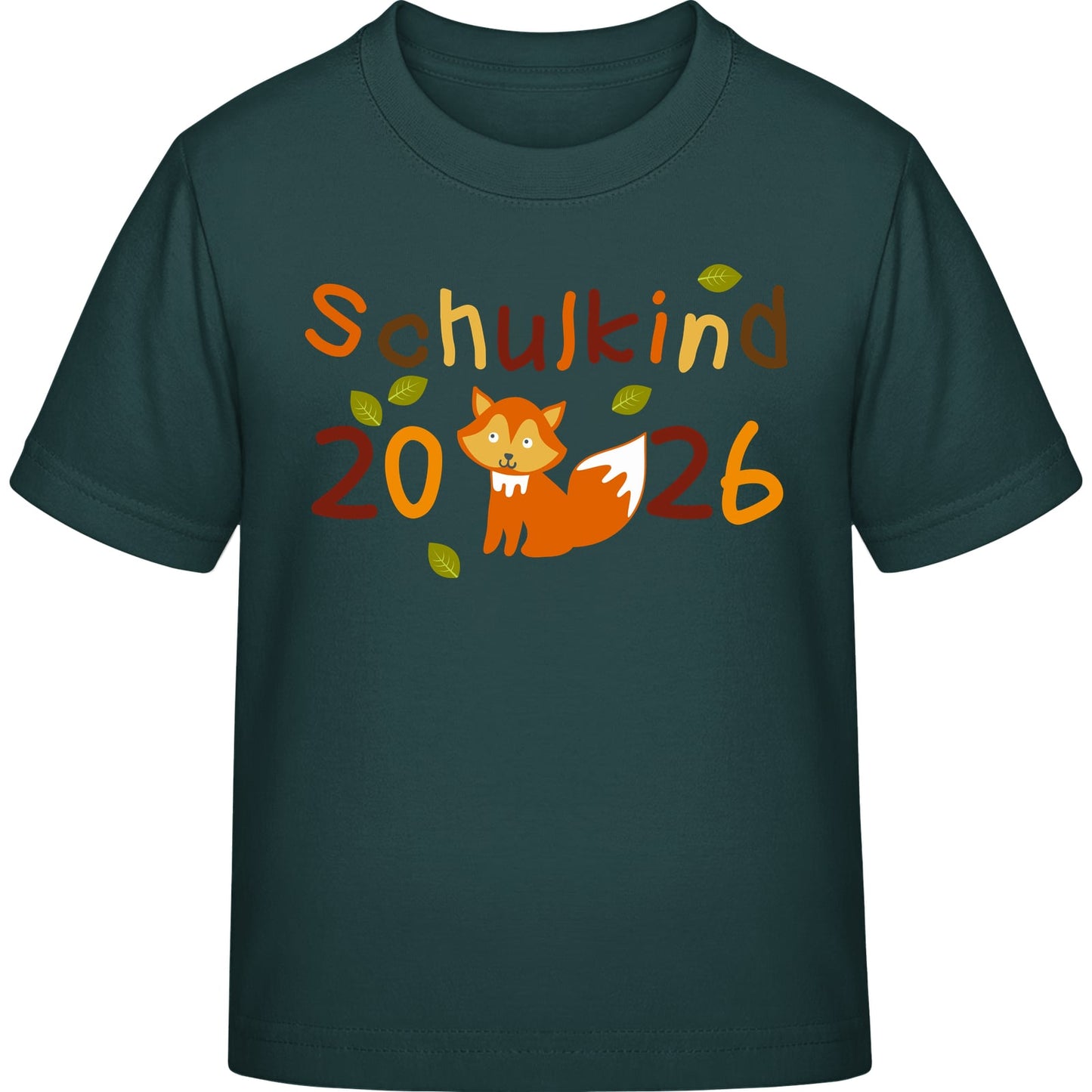 Kinder T-Shirt Einschulung Fuchs – Schulkind 2026