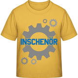 Kinder T-Shirt Inschenör – Zahnrad-Motiv als Einschulungsgeschenk