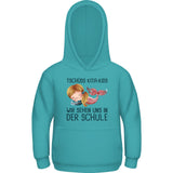 Kinder Hoodie Einschulung Meerjungfrau – Tschüss Kita-Kids