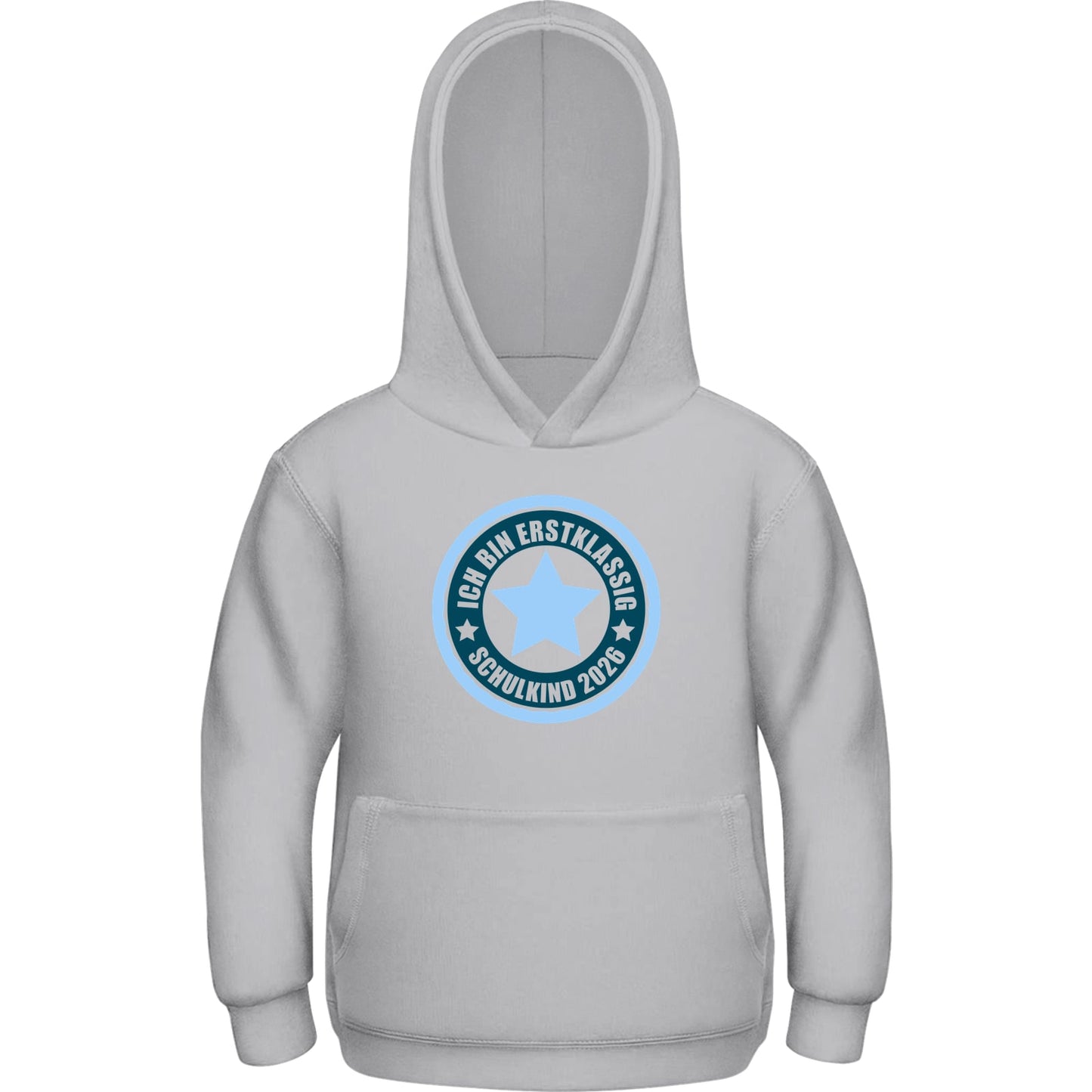 Kinder Hoodie Einschulung – Ich bin erstklassig, Schulkind 2026