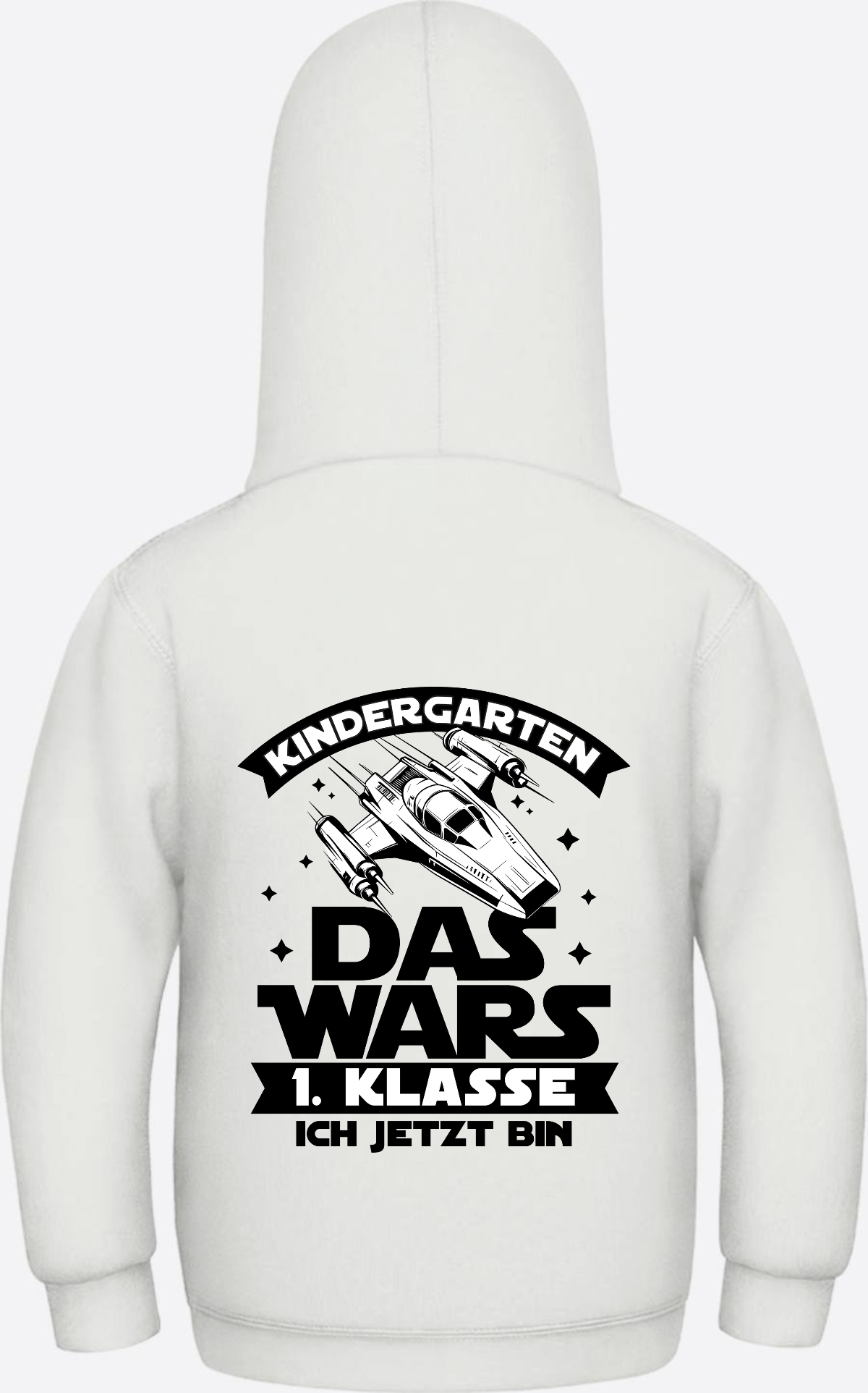 Hoodie Einschulung: Kindergarten Das wars – 1. Klasse - Ash