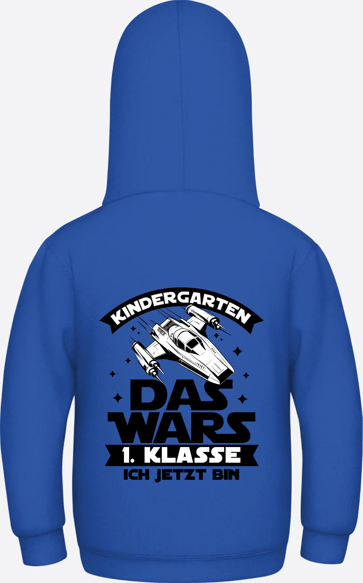 Hoodie Einschulung: Kindergarten Das wars – 1. Klasse - Royal Blue