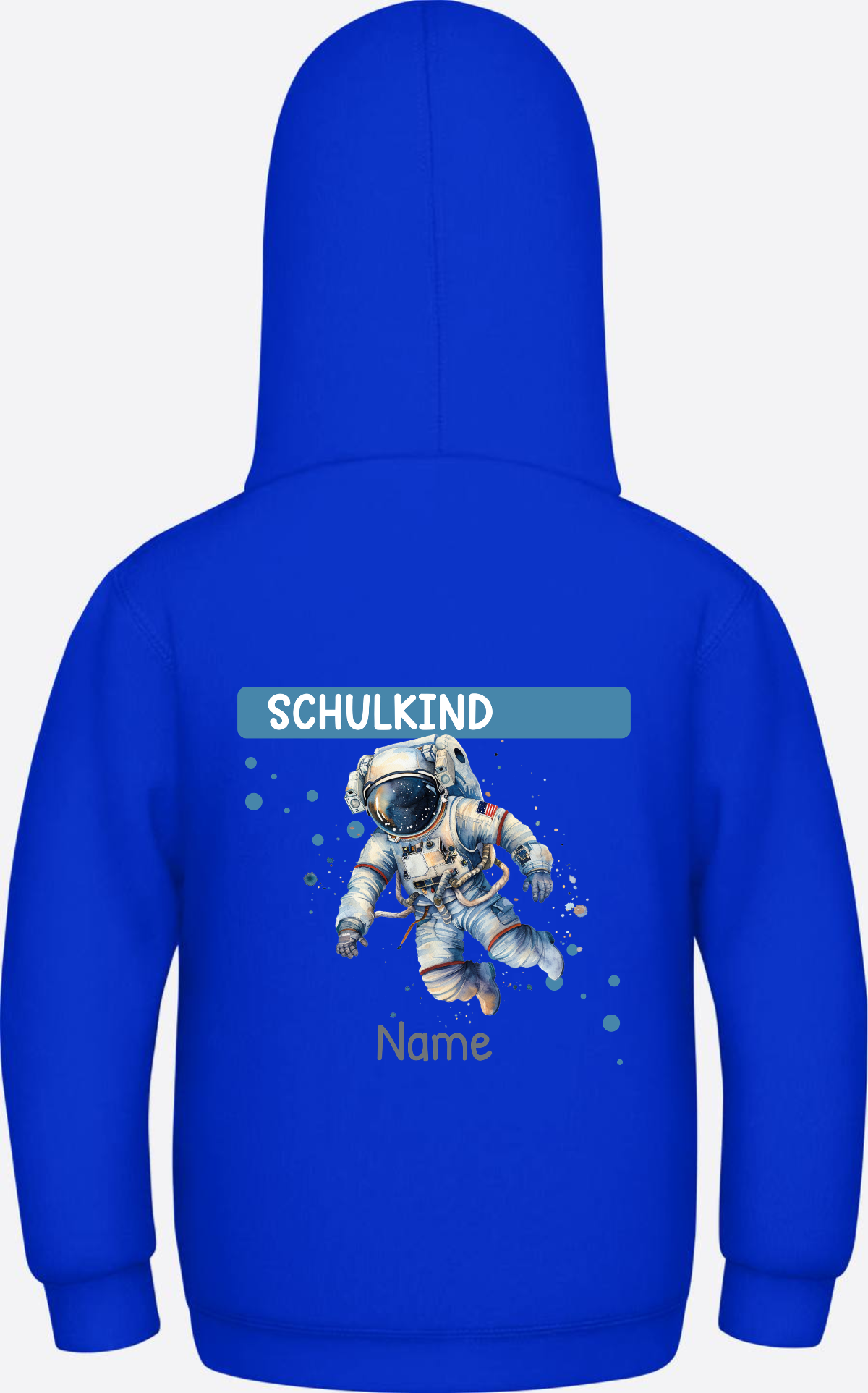 Hoodie zur Einschulung – Personalisiertes Geschenk mit Namen - Bright Royal
