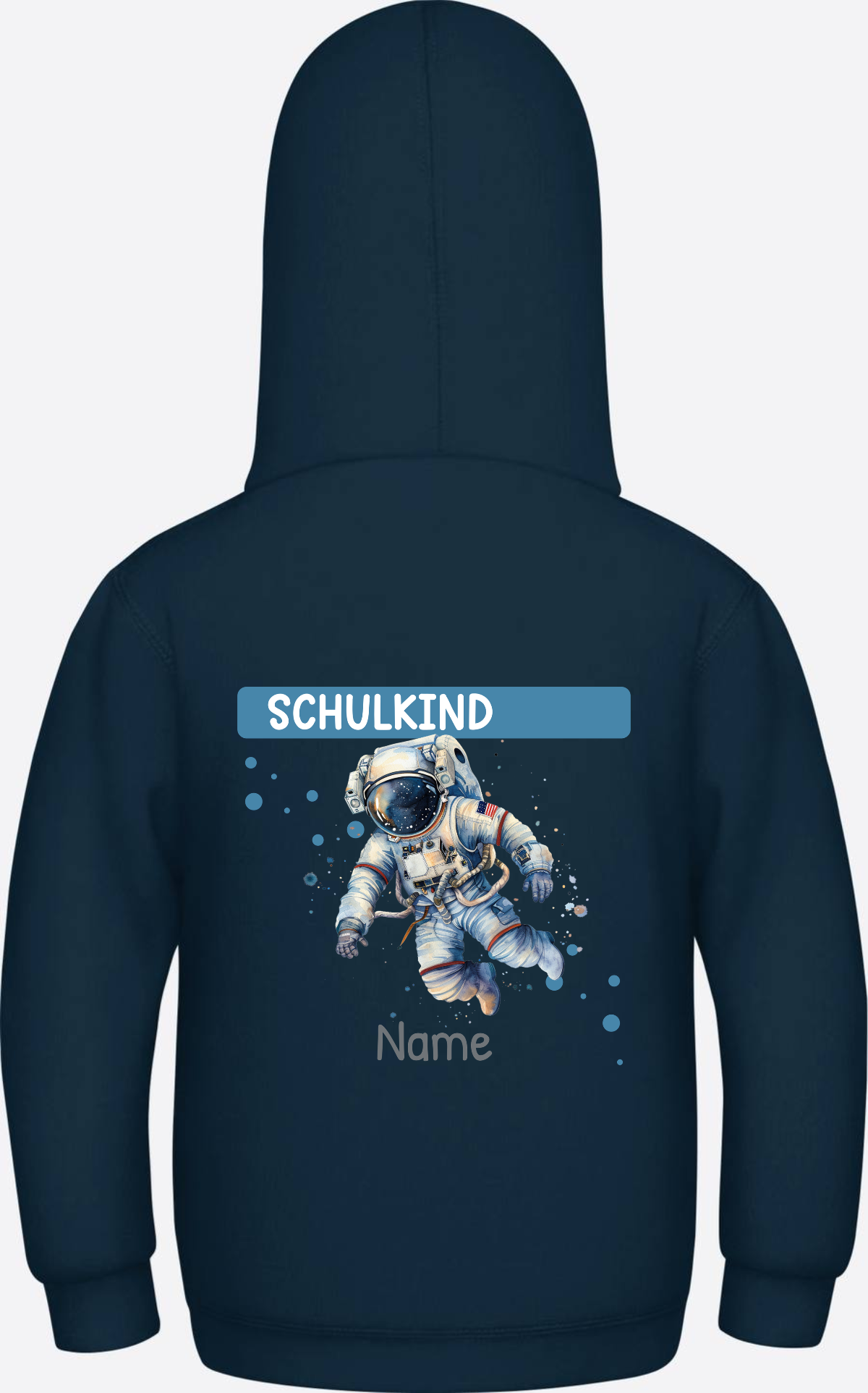 Hoodie zur Einschulung – Personalisiertes Geschenk mit Namen - New French Navy