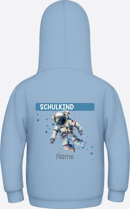 Hoodie zur Einschulung – Personalisiertes Geschenk mit Namen - Sky Blue