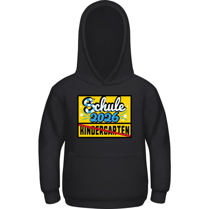 Kinder Hoodie Einschulung 2026 – Tschüss Kindergarten Motiv