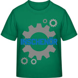 Kinder T-Shirt Inschenör – Zahnrad-Motiv als Einschulungsgeschenk