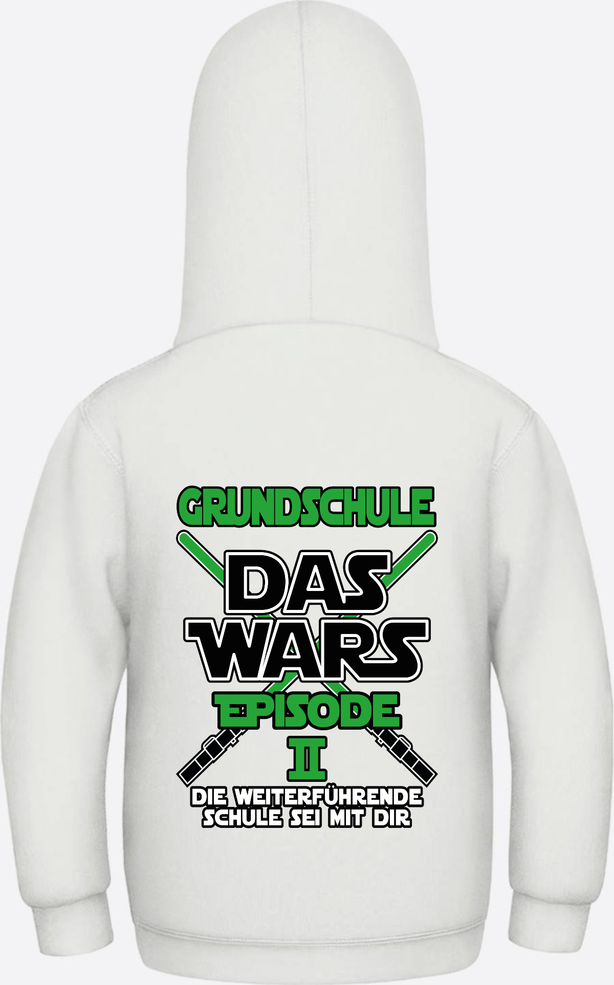 Kinder Hoodie Grundschule Das Wars Episode 2 – Personalisiert - Ash