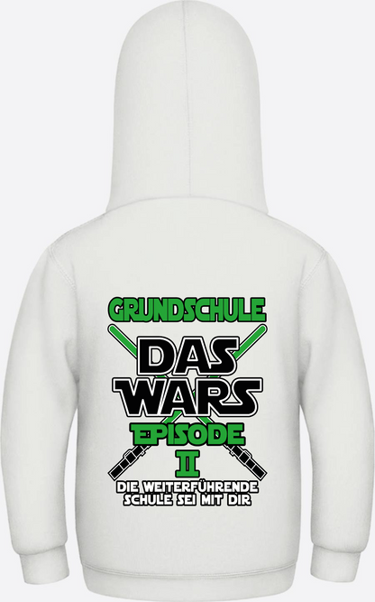 Kinder Hoodie Grundschule Das Wars Episode 2 – Personalisiert - Ash