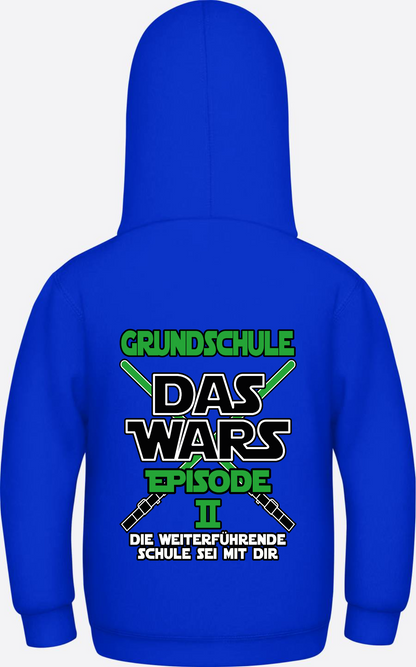 Kinder Hoodie Grundschule Das Wars Episode 2 – Personalisiert - Bright Royal