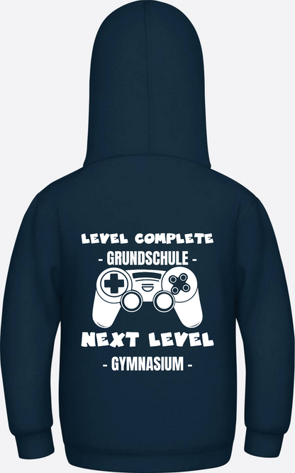Kinder Hoodie Next Level Gymnasium – Personalisiert mit Name - New French Navy