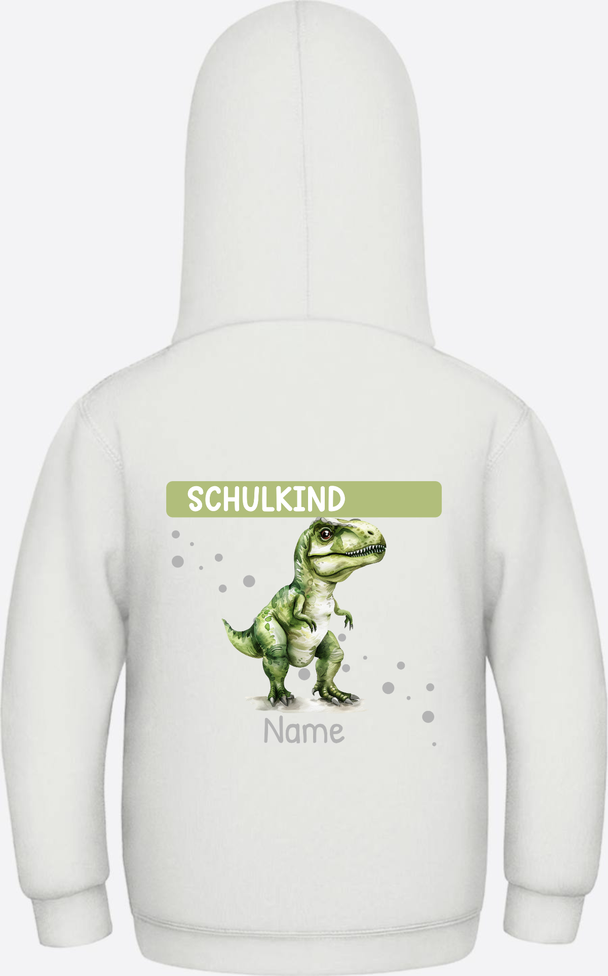 Kinder Hoodie zur Einschulung – Personalisiert mit Name - Ash