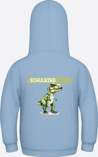 Kinder Hoodie zur Einschulung – Personalisiert mit Name - Sky Blue