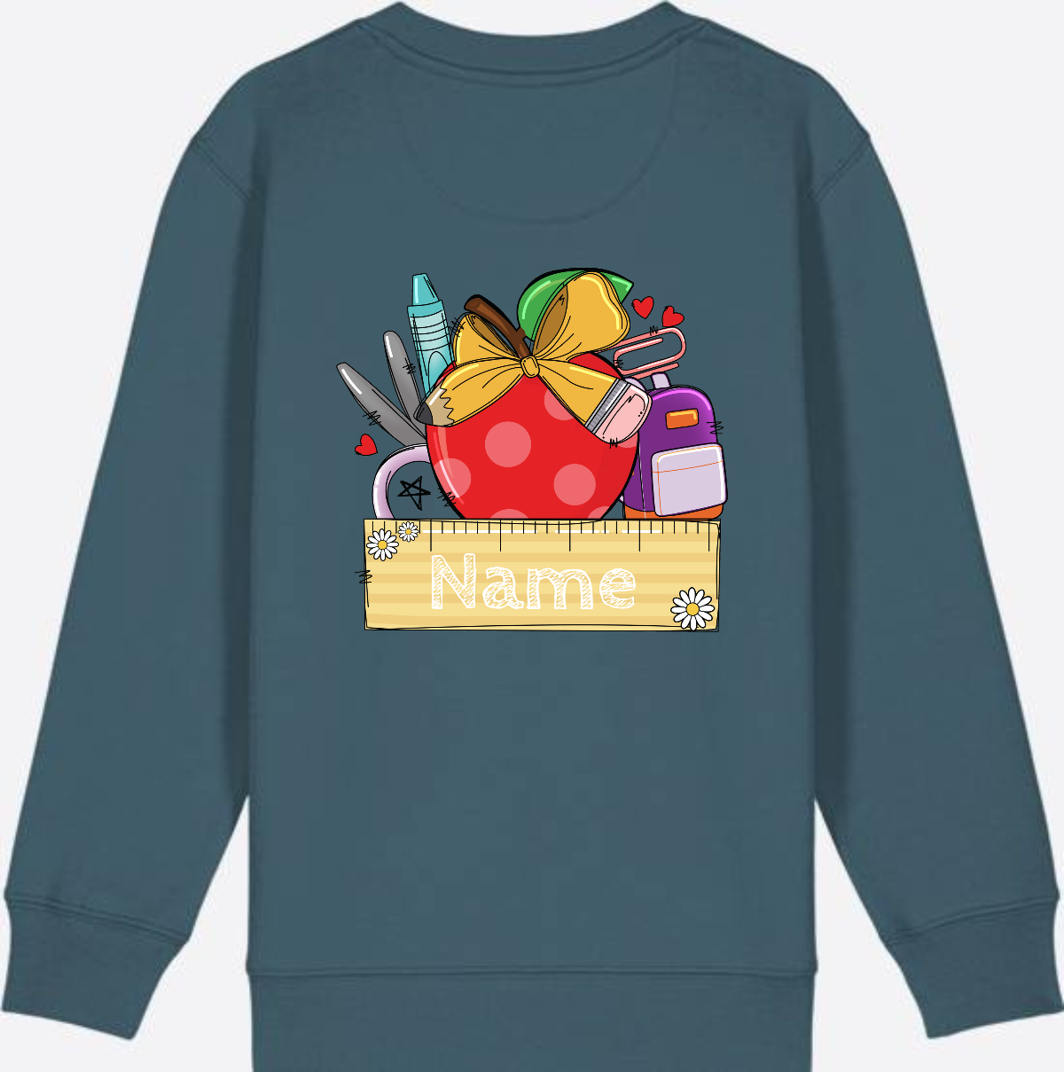 Kinder Sweatshirt zur Einschulung – Personalisiert mit Namen - Stargazer
