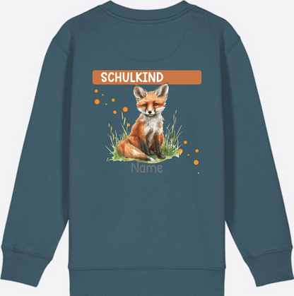 Kinder Sweatshirt zur Einschulung – Personalisiert mit Namen - Stargazer